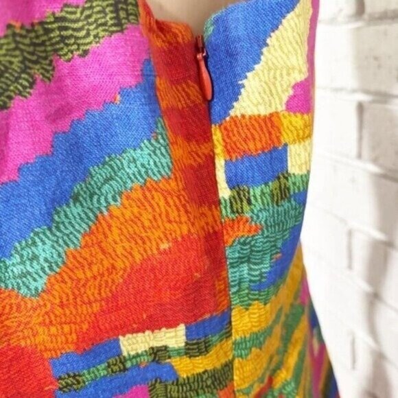 Farm Rio Women’s Summer Patches Mini Dress - Picture 10 of 16